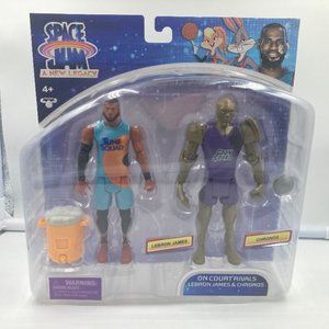 Space Jam A New Legacy Lebron James and Chronos 5” Action Figures